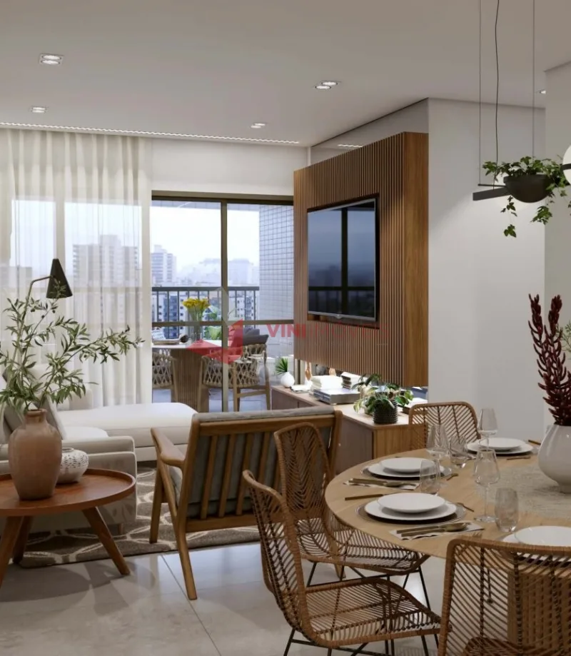 Apartamento 3 dormitórios no Aviação - Praia Grande