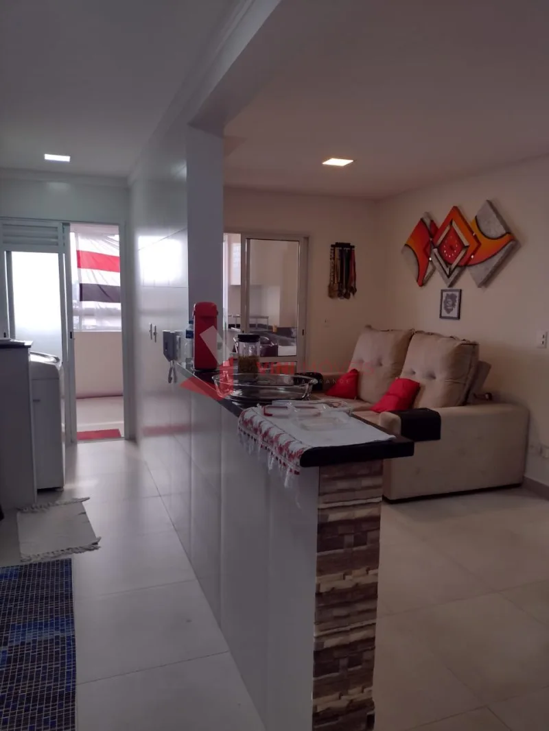 Apartamento 1 dormitório no Vila Tupi - Praia Grande
