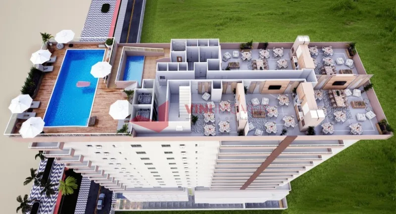 Apartamento 2 dormitórios no Real - Praia Grande