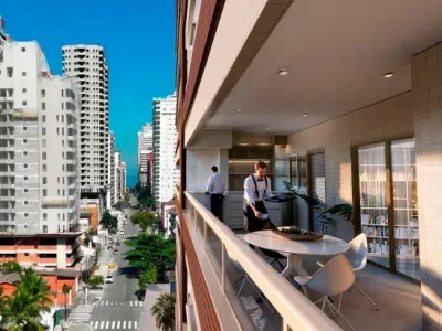 Apartamento em Praia Grande | 3 Suítes | Entrada R$ 211 mil | Canto do Forte