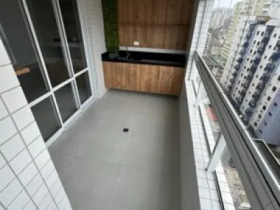 Apartamento em Praia Grande | 2 Dorm c/ Suíte | À Vista R$ 850 mil | Canto do Forte | Lazer Completo