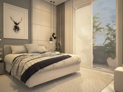 Apartamento em Praia Grande | 2 Dorm | Entrada R$ 35,4 mil | Aviação | Lazer Completo