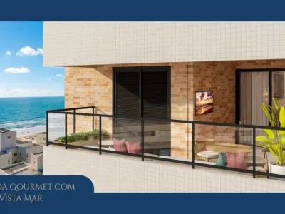 Apartamento em Praia Grande | 2 Dorm c/ Suíte | Entrada R$ 36 mil | Aviação