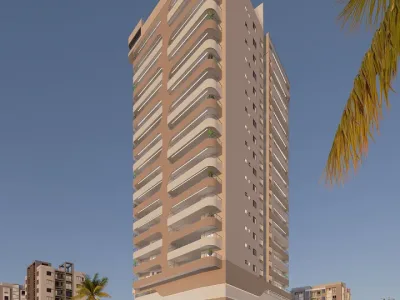 Apartamento em Praia Grande | 2 Dorm c/ Suíte | Entrada R$ 99 mil | Aviação