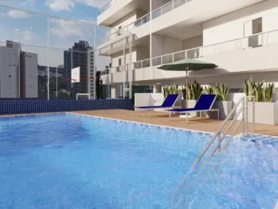 Apartamento em Praia Grande | 3 Dorm | Entrada R$ 485 mil | Aviação