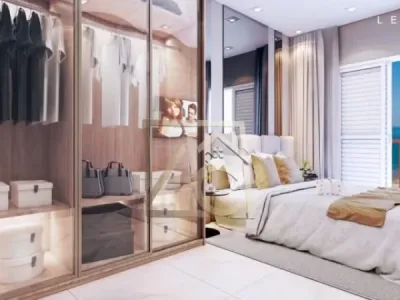 Apartamento em Praia Grande | 2 Dorm c/ Suíte | Entrada R$ 42,5 mil | Aviação