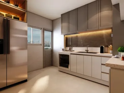 Apartamento em Praia Grande | 2 Dorm c/ Suíte | Entrada R$ 49,4 mil | Aviação