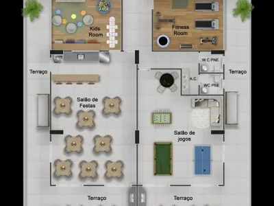 Apartamento em Praia Grande | 2 Dorm c/ Suíte | Entrada R$ 49,4 mil | Aviação