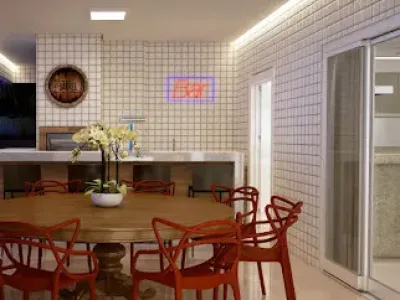 Apartamento em Praia Grande | 2 Dorm | Entrada R$ 65 mil | Aviação