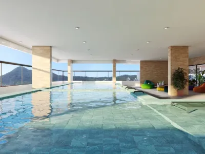Apartamento em Praia Grande | 2 Dorm c/ Suíte | Entrada R$ 33,6 mil | Boqueirão