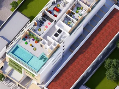 Apartamento em Praia Grande | 3 Dorm c/ Suíte | Entrada R$ 39,6 mil | Boqueirão