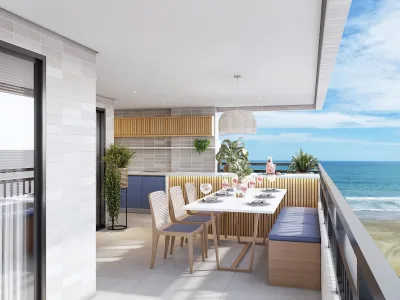 Apartamento em Praia Grande | 2 Dorm c/ Suíte | Entrada R$ 100 mil | Flórida