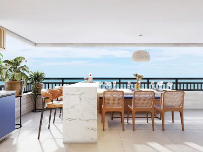 Apartamento em Praia Grande | 3 Dorm c/ Suíte | Entrada R$ 250 mil | Flórida