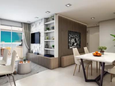 Apartamento em Praia Grande | 2 Dorm c/ Suíte | Entrada R$ 313,8 mil | Canto do Forte