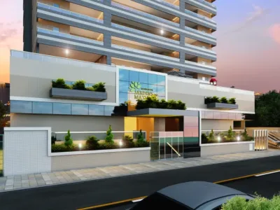 Apartamento em Praia Grande | 2 Dorm c/ Suíte | Entrada R$ 313,8 mil | Canto do Forte