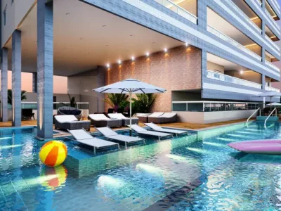 Apartamento em Praia Grande | 2 Dorm c/ Suíte | Entrada R$ 313,8 mil | Canto do Forte