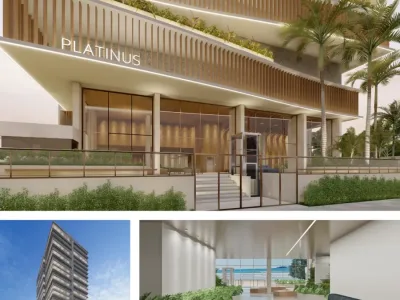Apartamento em Praia Grande | 3 Dorm | Entrada R$ 418,7 mil | Canto do Forte