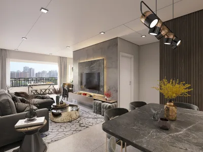 Apartamento em Praia Grande | 2 Dorm c/ Suíte | Entrada R$ 99,3 mil | Canto do Forte