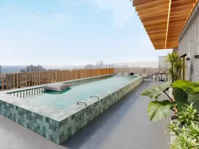 Apartamento em Praia Grande | 1 Dorm c/ Suíte | Entrada R$ 95 mil | Canto do Forte