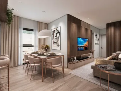 Apartamento em Praia Grande | 2 Dorm c/ Suíte | Entrada R$ 48,2 mil | Canto do Forte