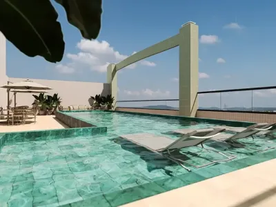 Apartamento em Praia Grande | 2 Dorm c/ Suíte | Entrada R$ 34,1 mil | Guilhermina