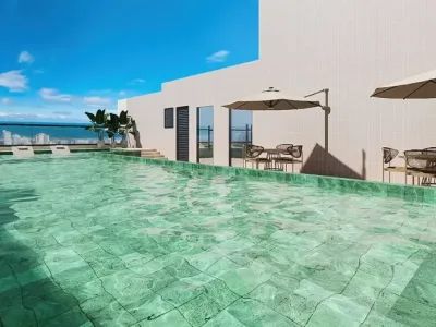 Apartamento em Praia Grande | 2 Dorm c/ Suíte | Entrada R$ 34,1 mil | Guilhermina
