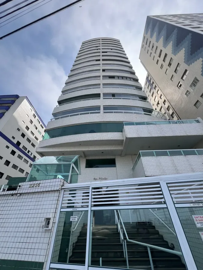 Apartamento em Praia Grande | 3 Dorm | Entrada R$ 440 mil | Guilhermina | Lazer Completo
