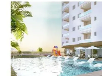 Apartamento em Praia Grande | 3 Dorm c/ Suíte | Ato R$ 322 mil | Guilhermina