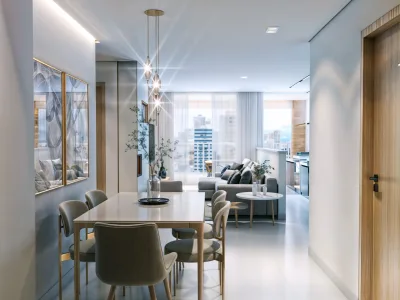 Apartamento em Praia Grande | 2 Dorm c/ Suíte | Entrada R$ 56,3 mil | Guilhermina