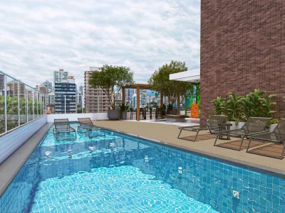 Apartamento em Praia Grande | 2 Dorm c/ Suíte | Entrada R$ 56,3 mil | Guilhermina