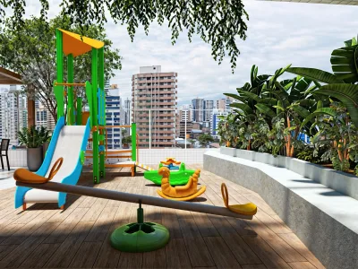 Apartamento em Praia Grande | 2 Dorm c/ Suíte | Entrada R$ 56,3 mil | Guilhermina