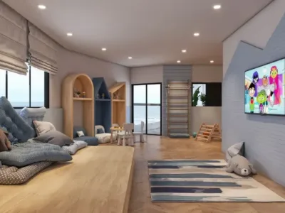 Apartamento em Praia Grande | 2 Dorm c/ Suíte | Entrada R$ 61,7 mil | Guilhermina