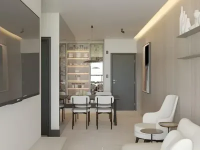 Apartamento em Praia Grande | 2 Dorm c/ Suíte | Entrada R$ 72 mil | Guilhermina