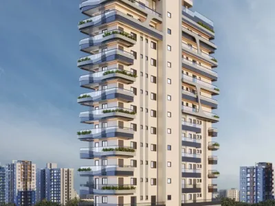 Apartamento em Praia Grande | 2 Dorm c/ Suíte | Entrada R$ 65,1 mil | Guilhermina