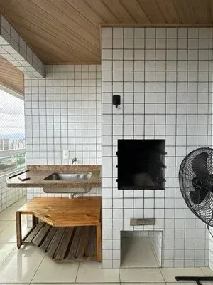 Apartamento em Praia Grande | 2 Dorm | Entrada R$ 380 mil | Guilhermina