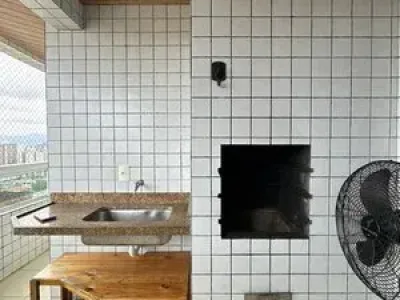 Apartamento em Praia Grande | 2 Dorm | Entrada R$ 380 mil | Guilhermina