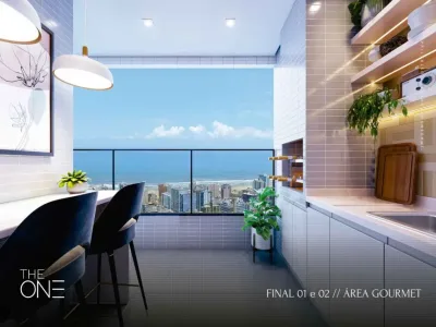Apartamento em Praia Grande | 2 Dorm c/ Suíte | Guilhermina