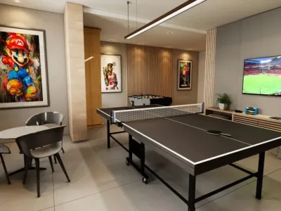 Apartamento em Praia Grande | 2 Dorm c/ Suíte | Entrada R$ 32,5 mil | Guilhermina