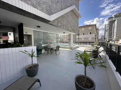 Apartamento em Praia Grande | 3 Dorm c/ Suíte | Entrada R$ 590 mil | Guilhermina