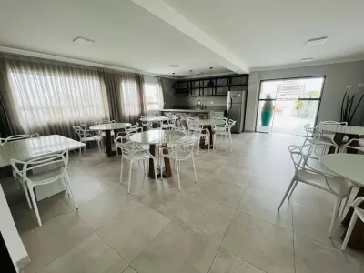 Apartamento em Praia Grande | 1 Dorm | Entrada R$ 35,6 mil | Guilhermina | Lazer Completo