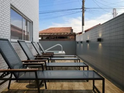 Apartamento em Praia Grande | 2 Dorm | Entrada R$ 167,7 mil | Jardim Real | Lazer Completo