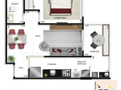 Apartamento em Praia Grande | 2 Dorm | Entrada R$ 167,7 mil | Jardim Real | Lazer Completo