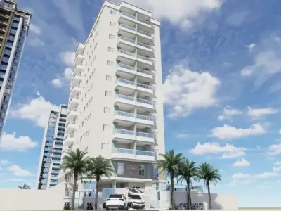 Apartamento em Praia Grande | 2 Dorm | Entrada R$ 19,7 mil | Jardim Real