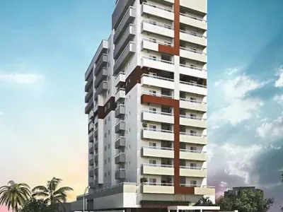 Apartamento em Praia Grande | 2 Dorm c/ Suíte | Ato R$ 63,1 mil | Maracanã
