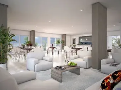 Apartamento em Praia Grande | 2 Dorm c/ Suíte | Ato R$ 63,1 mil | Maracanã