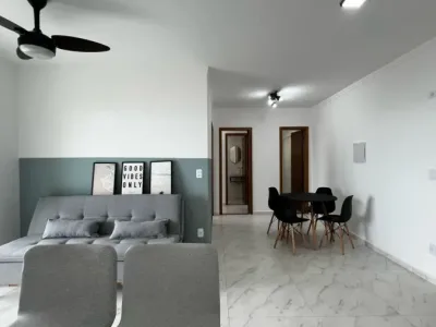 Apartamento em Praia Grande | 2 Dorm | Entrada R$ 348 mil | Mirim