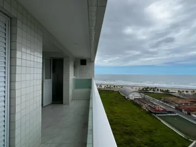 Apartamento em Praia Grande | 2 Dorm | Entrada R$ 348 mil | Mirim