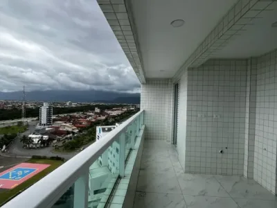 Apartamento em Praia Grande | 2 Dorm | Entrada R$ 348 mil | Mirim