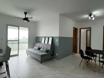 Apartamento em Praia Grande | 2 Dorm | Entrada R$ 348 mil | Mirim