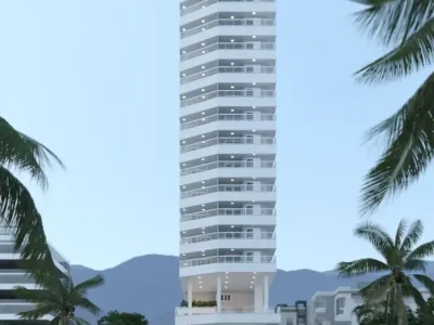 Apartamento em Praia Grande | 1 Dorm c/ Suíte | Entrada R$ 186,2 mil | Vilamar